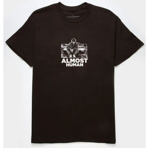 Almost Human Garage Days Men's Brown Short Sleeve T- Shirt Size Small NWT